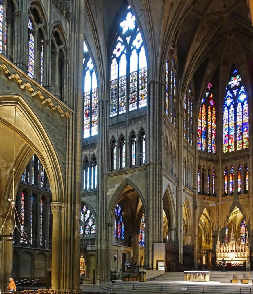 Metz: Kathedrale Nordquerschiff und Chor (2024)