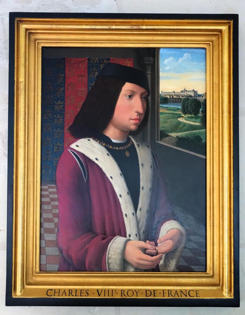 Amboise: Schloss Logis des Königs - Portrait Karls VIII. (2024)