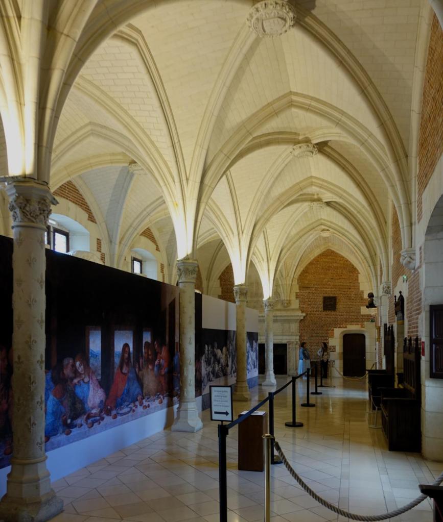 Amboise: Schloss Logis des Königs - Flügel Karls VIII. Großer Saal = Ratssaal (2024)