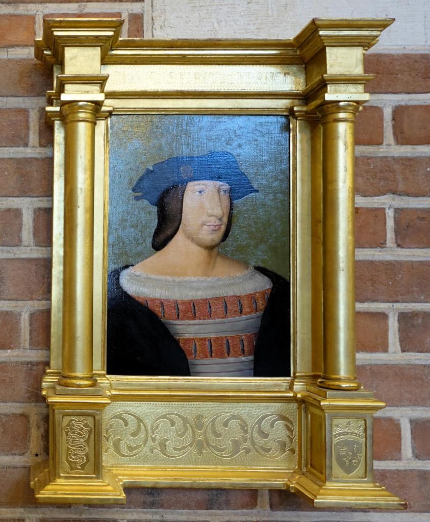 Amboise: Schloss Logis des Königs Flügel Karls VIII. - Portrait Franz I. von Jean Clouet (2024)