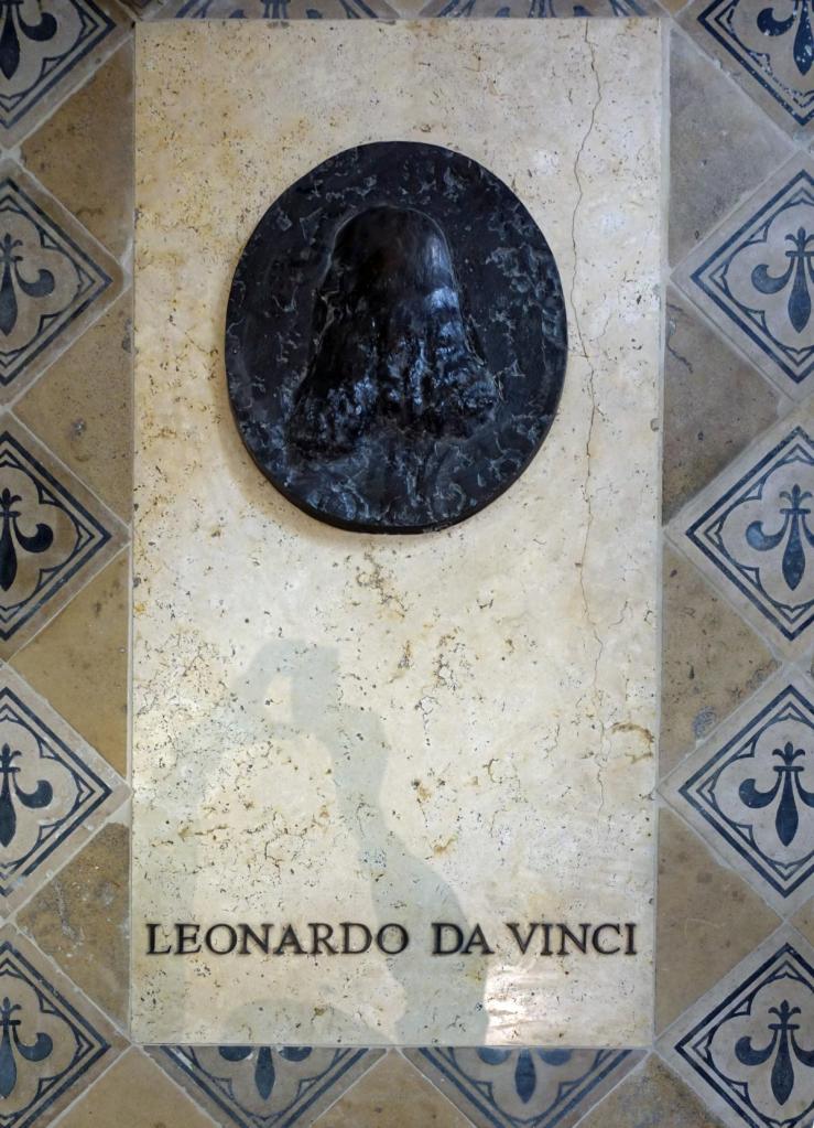 Amboise: Schloss Hubertuskapell Grab von Leonardo da Vinci (2024)