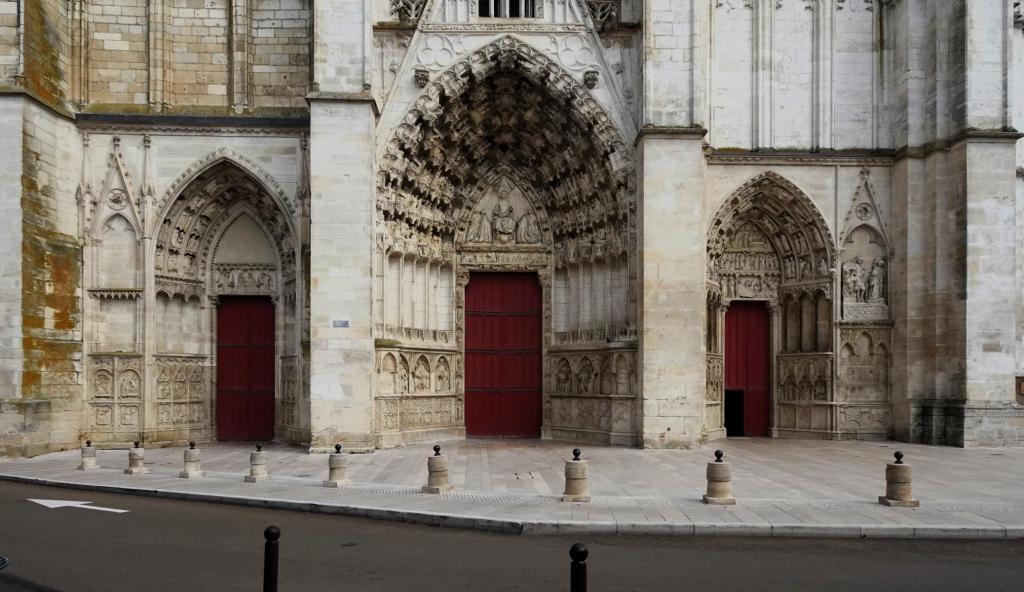 Auxerre Kathedrale Westportale (2024)