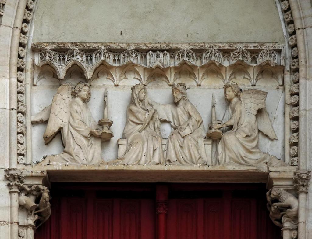 Auxerre: Kathedrale linkes Westportal (2024)