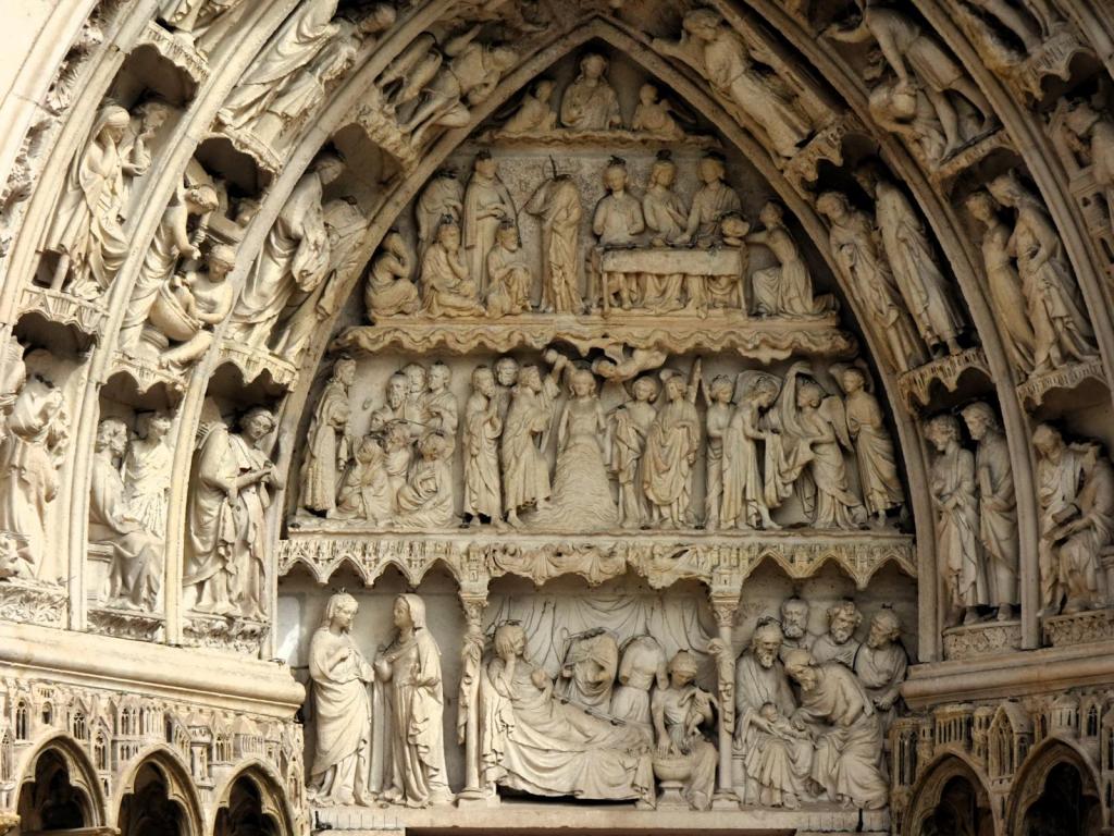 Auxerre: Kathedrale rechtes Westportal (2024)