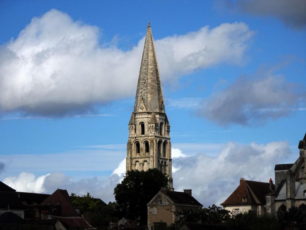 Auxerre: Germanuskirche [St-Germain] Turm (2024)