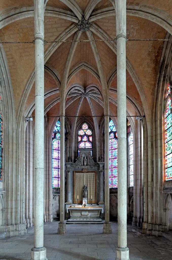 Auxerre: Germanuskirche [St-Germain] Chorscheitelkapelle (2024)