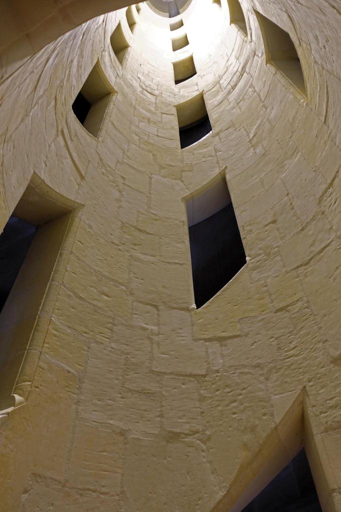 Schloss Chambord: Donjon Treppe (2024)