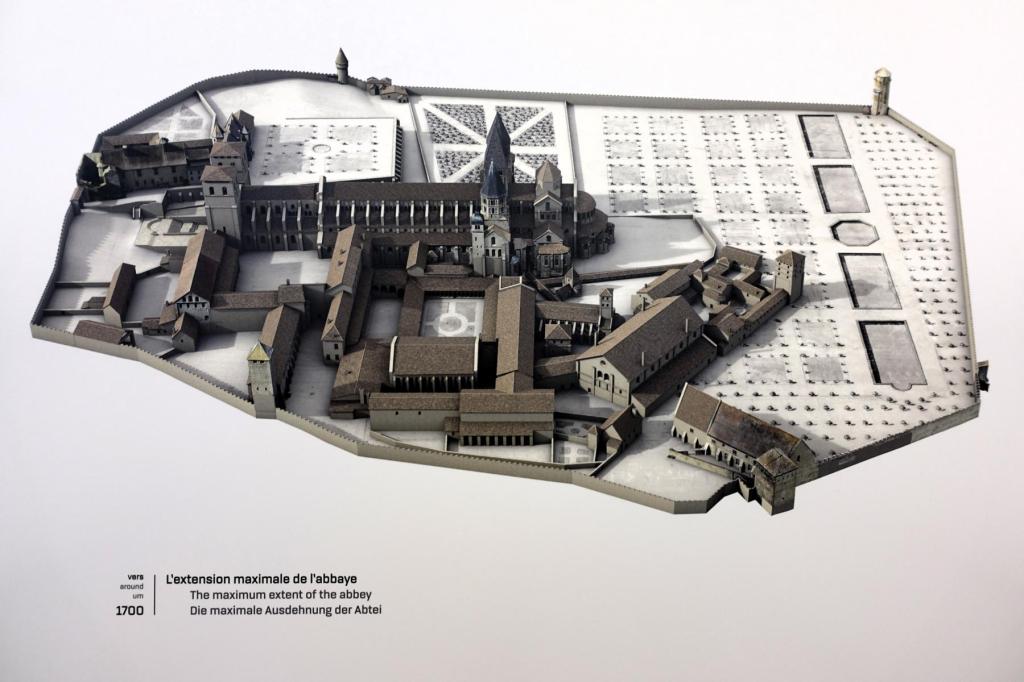 Cluny: Klostermuseum Graphik Cluny um 1700 (2024)