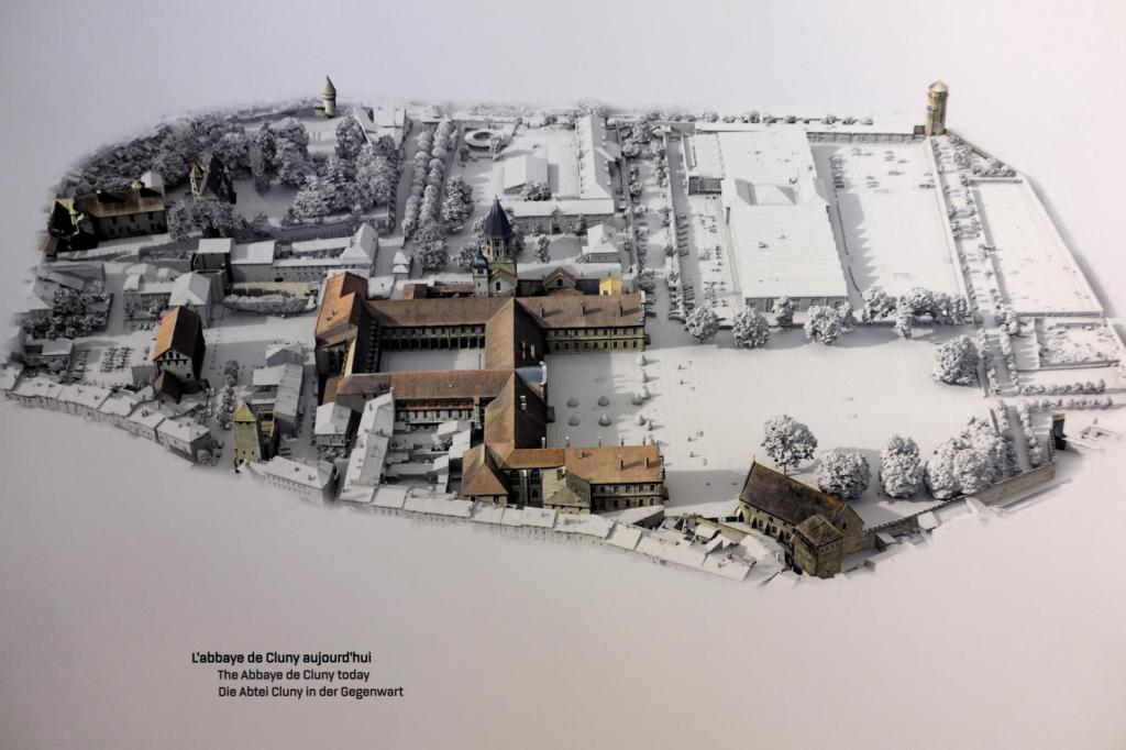 Cluny: Klostermuseum Graphik Cluny in der Gegenwart (2024)
