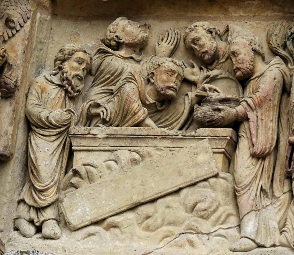 Fleury: Klosterkirche Nordportal Tympanon Reliquientranslation (2024)