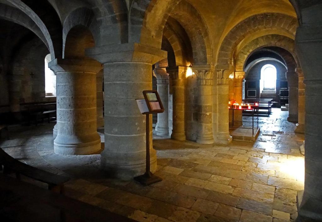 Fleury: Klosterkirche Krypta (2024)