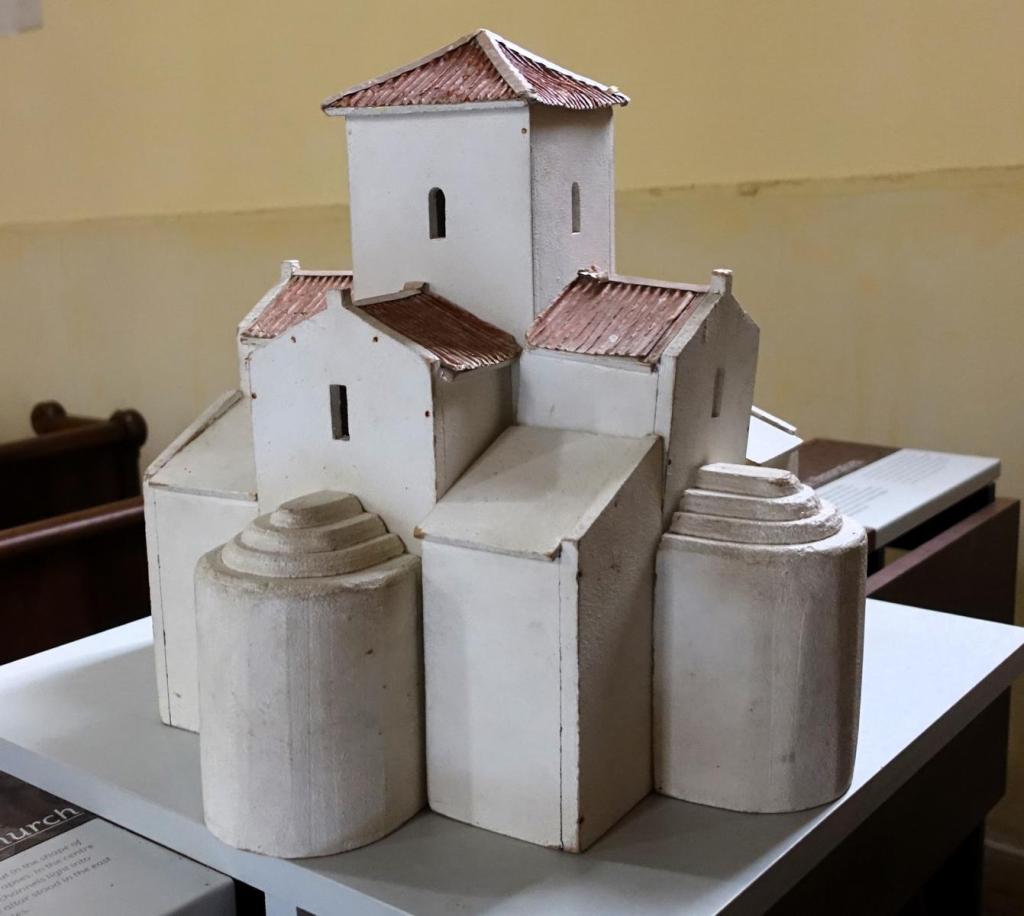 Germigny-des-Prés: Kirchenmodell (2024)