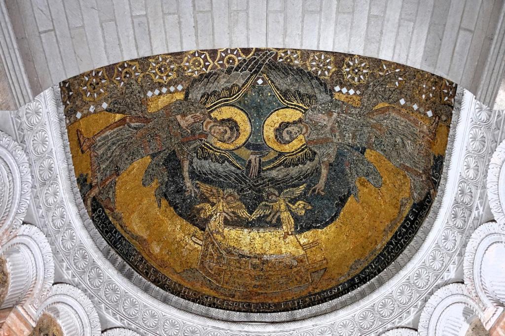 Germigny-des-Prés: Kirche Apsismosaik (2024)