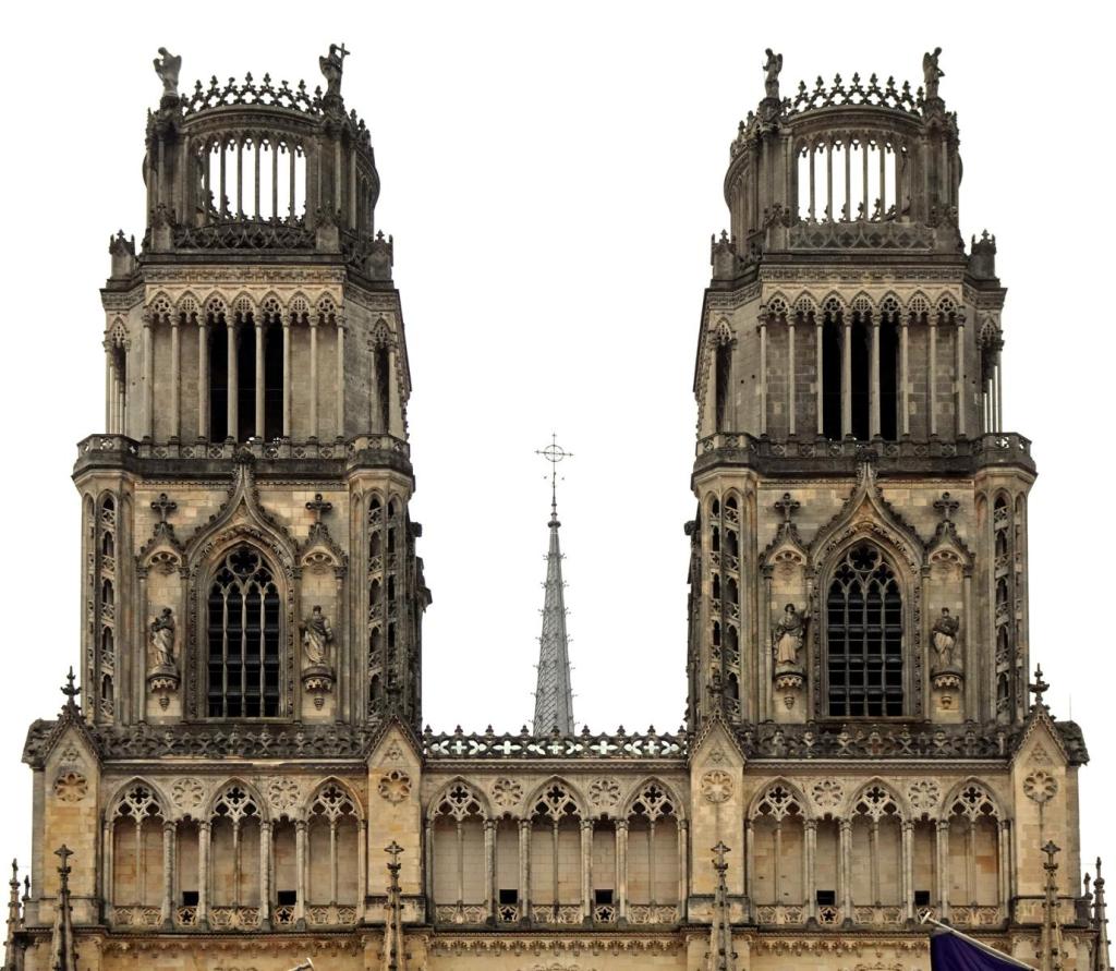 Orléans: Kathedrale Westfassade (2024)