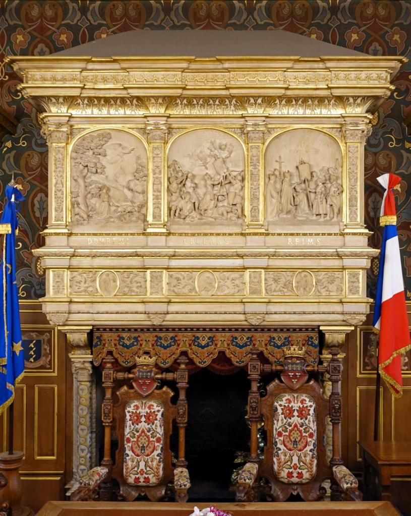 Orléans: Hôtel Groslot = Rathaus Ehrensalon Kamin (2024)