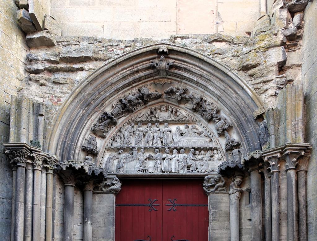 Semur-en-Auxois: Stiftskirche Nordportal (2024)