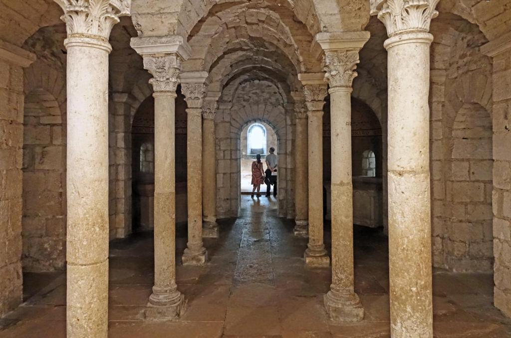 Tournus: Philibertkirche Krypta (2024)