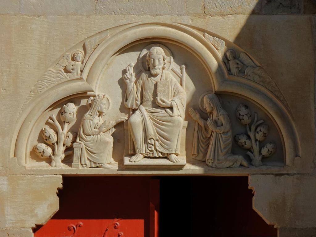 Vézelay: Basilika Südportal (2024)