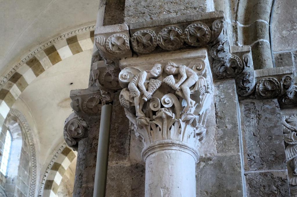 Vézelay: Basilika Kapitell [Die Winde] (2024)