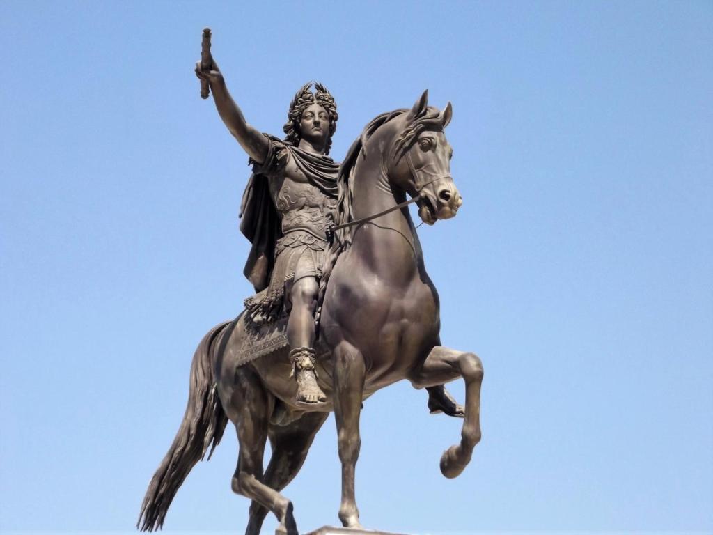 Montpellier: Reiterstatue Ludwigs XIV. (2013)