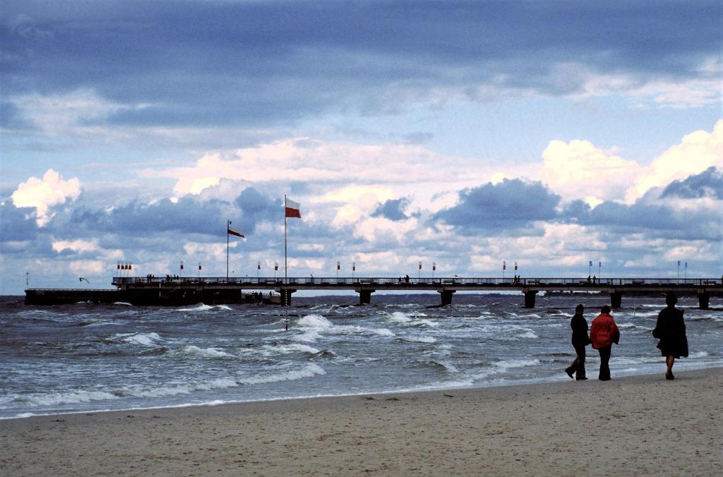 Kolberg [poln. Kołobrzeg]: Seebrücke (1979)