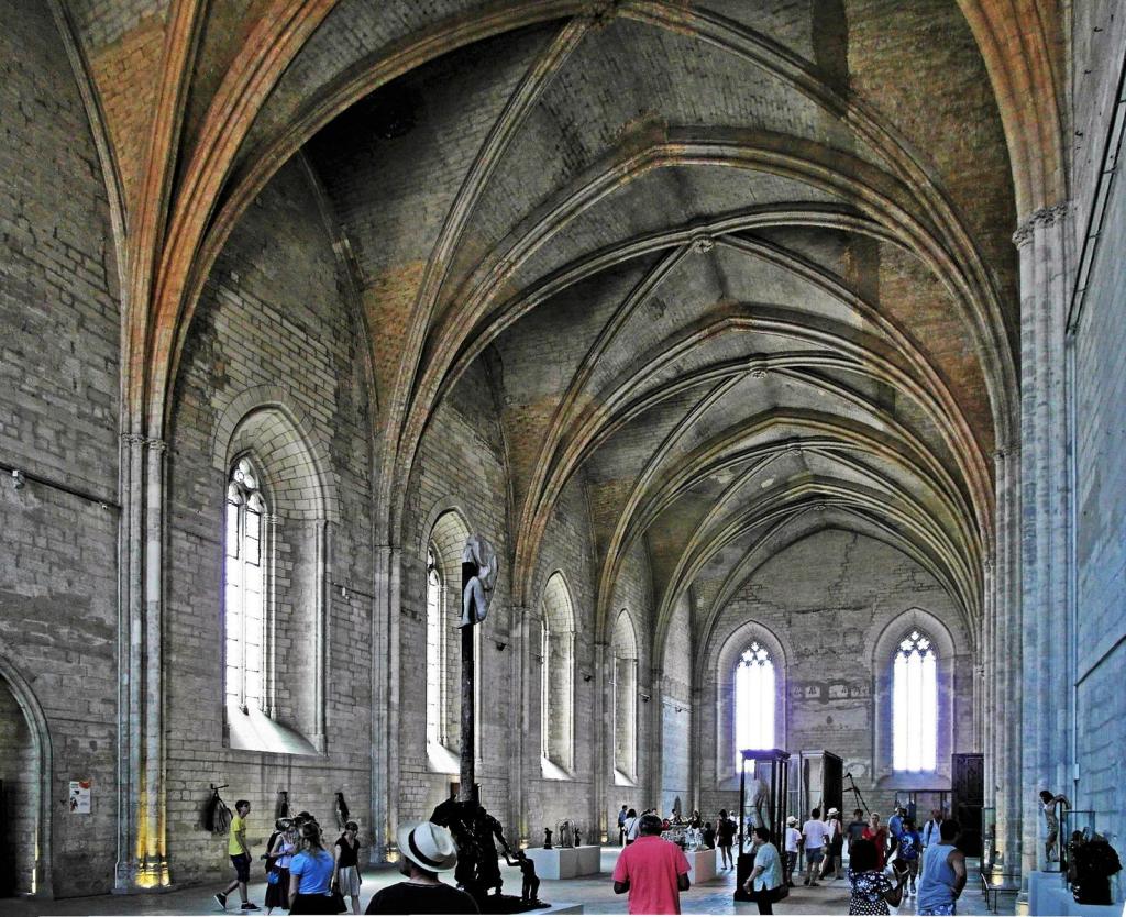 Avignon: Papstpalast Neuer Palast - Große Kapelle von Clemens VI. (2013)