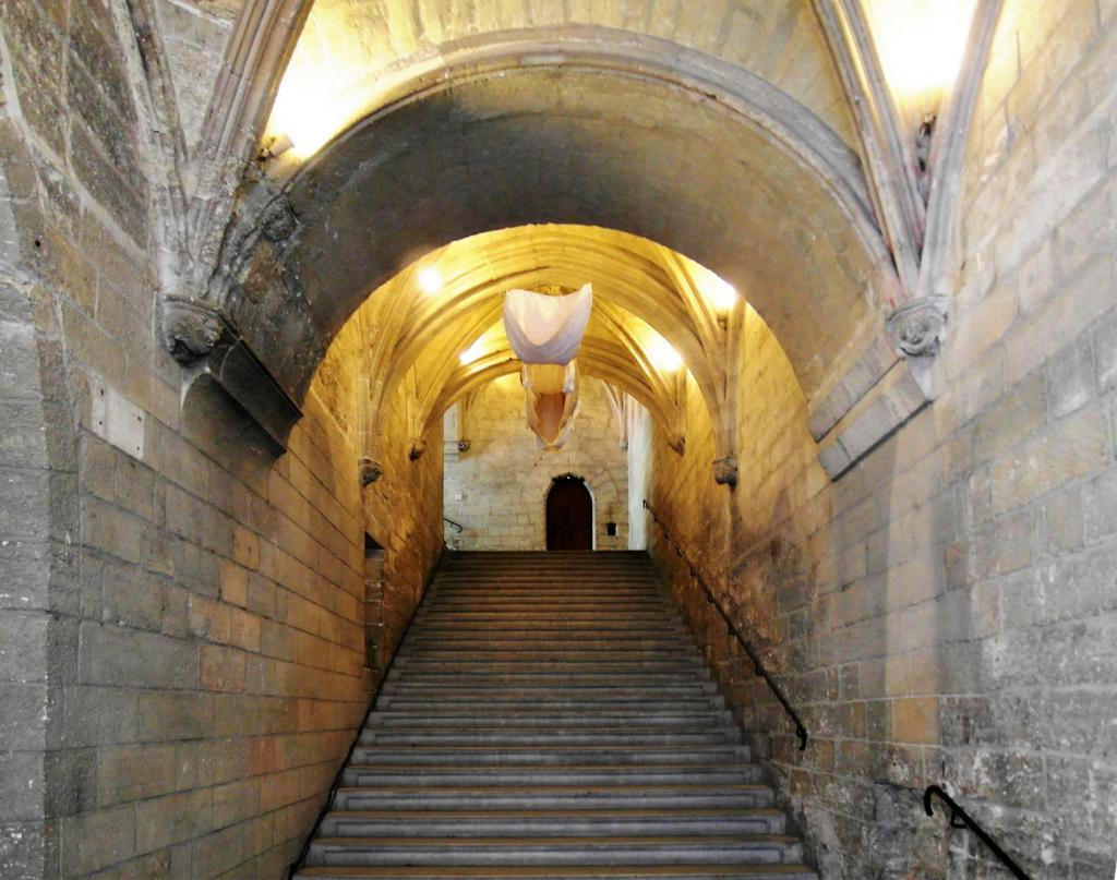 Avignon: Papstpalast Große Treppe (2013)