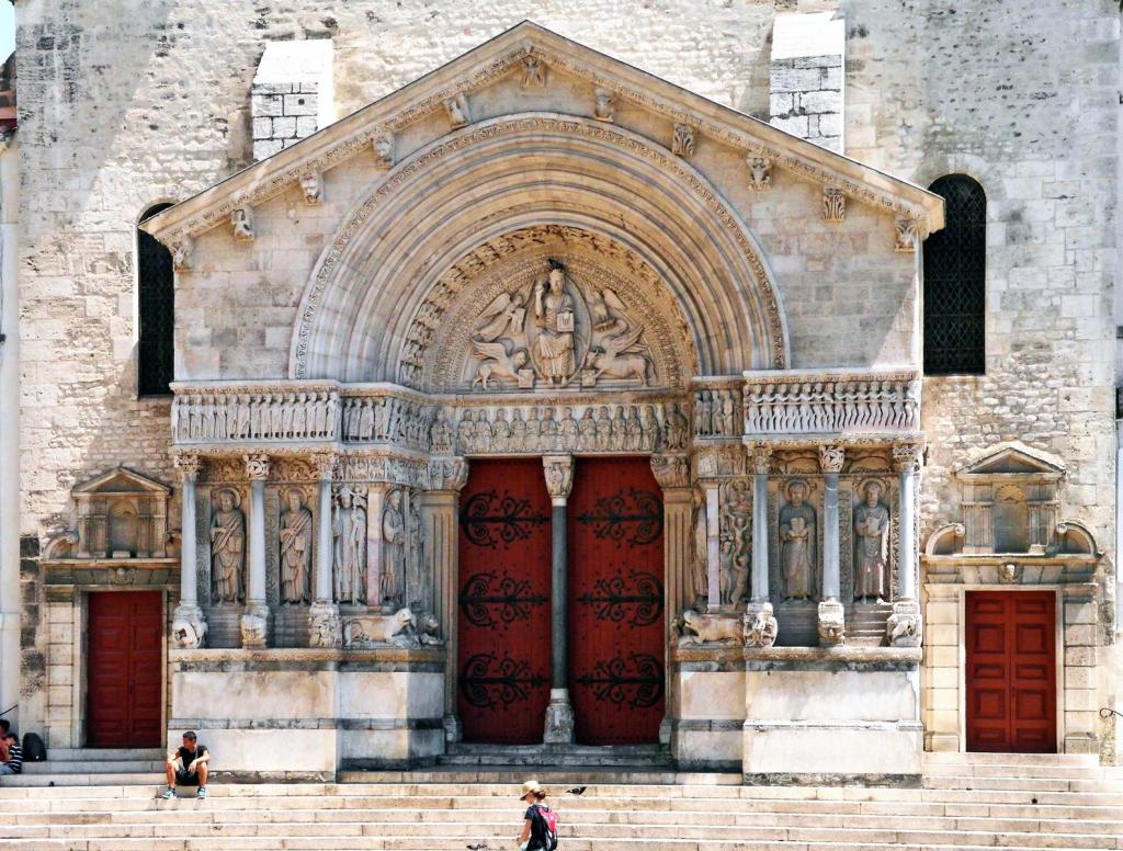 Arles: Throphimuskirche Portal (2013)