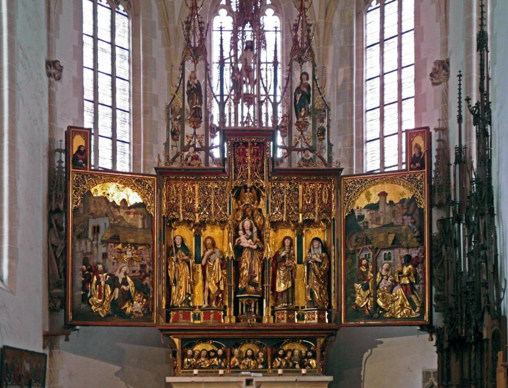 Blaubeuren: Klosterkirche Chor Hochaltar (2016)