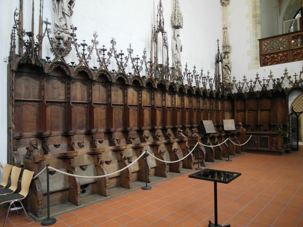 Blaubeuren: Klosterkirche Chorgestühl (2016)