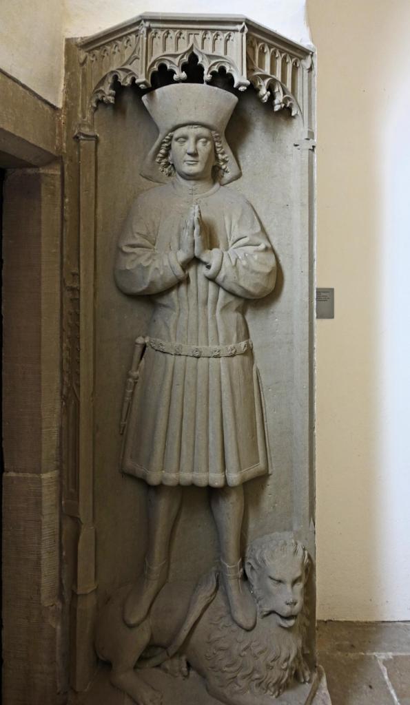 Kloster Großcomburg: Josephskapelle Epitaph des Schenken Friedrich V. von Limpurg (2024)