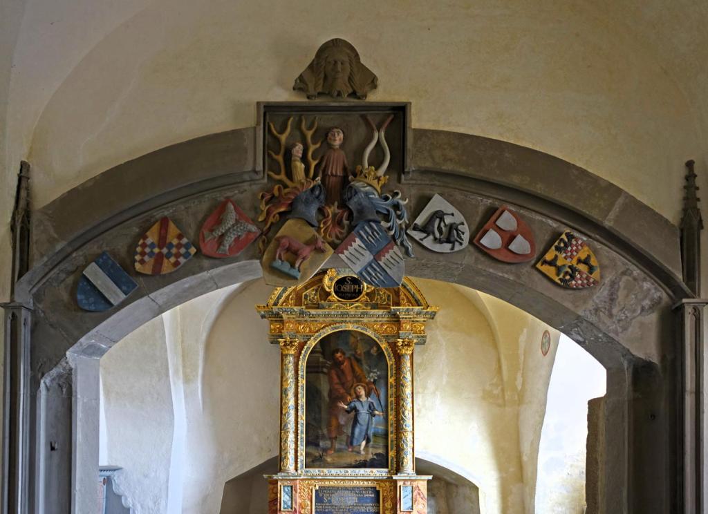Kloster Großcomburg: Josephskapelle Triumphbogen (2024)