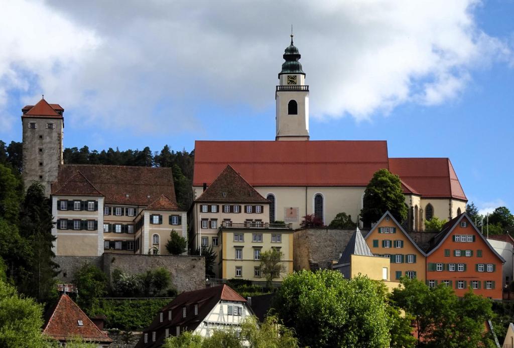 Horb: Schurkenturm und Heiligkreuzkirche (2024)