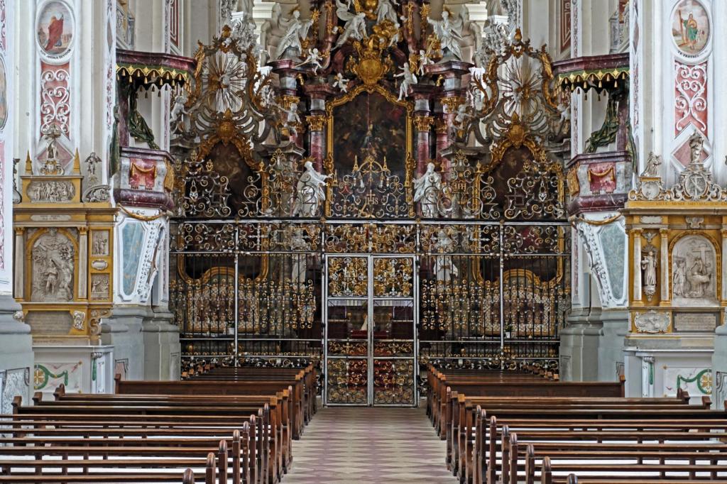 Schöntal: Klosterkirche Chorgitter (2024)