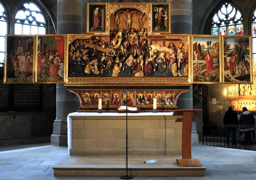 Schwäbisch Hall: Michaelskirche Hochaltar (2024)