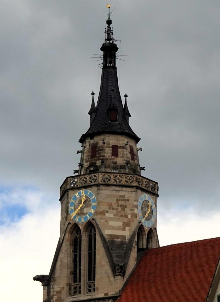 Tübingen: Stiftskirche Turm (2024)