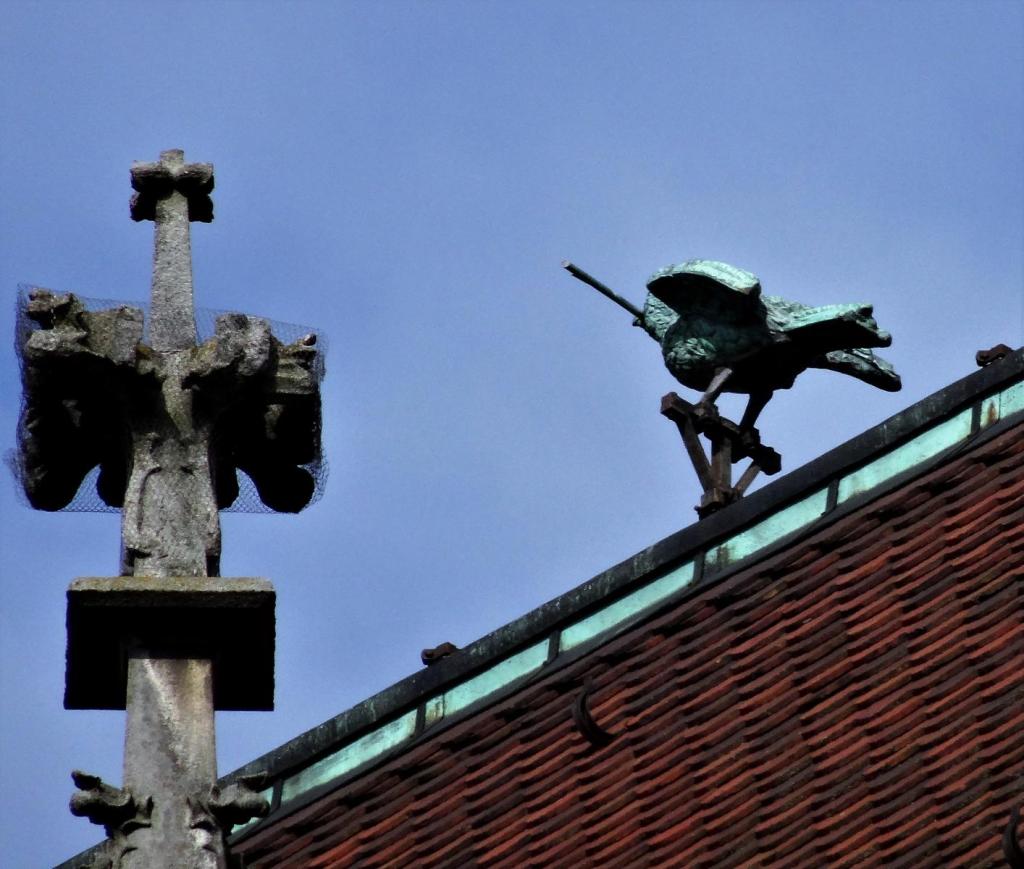 Ulm: Münster Kopie des Ulmer Spatzen (2016)