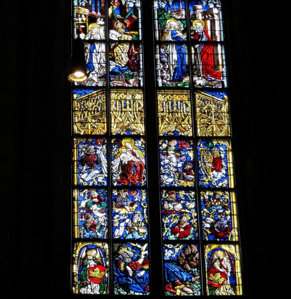 Ulm: Münster Kramerfenster im Chor (2016)