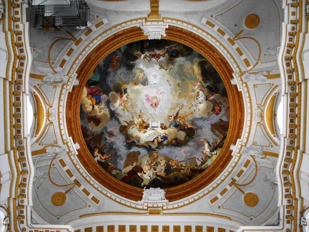 Wiblingen: Klosterkirche Deckenfresko (2016)