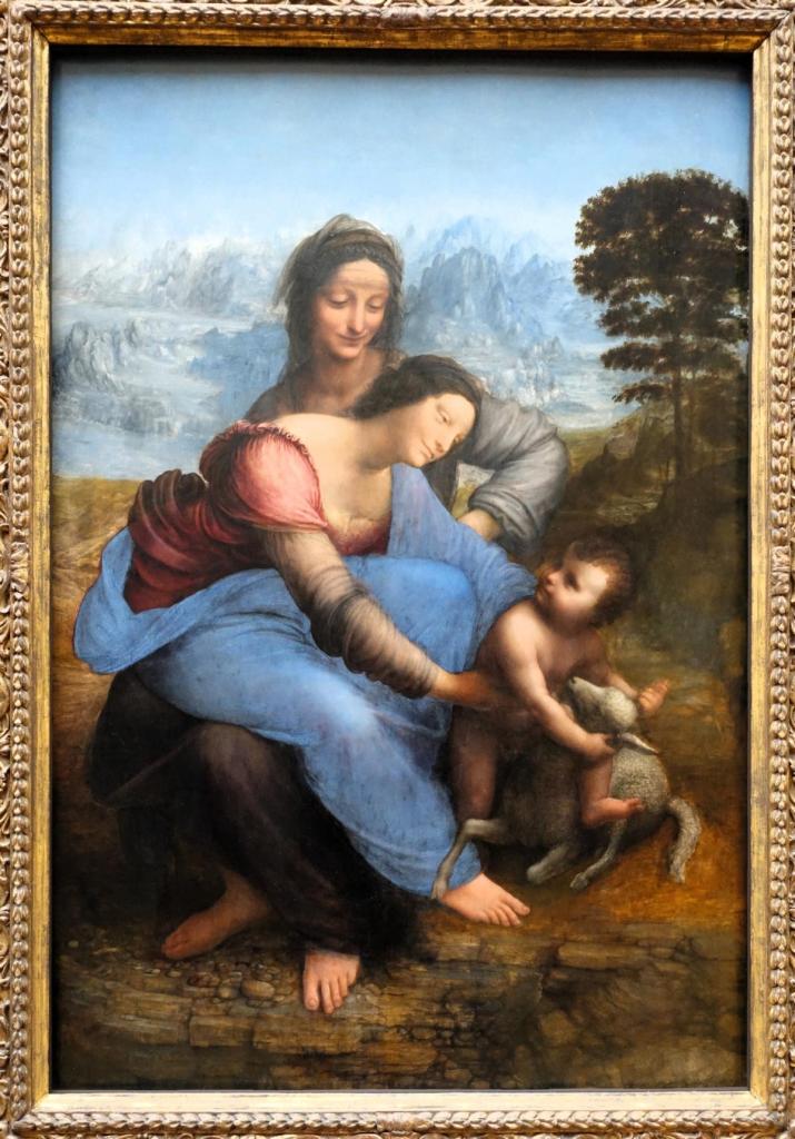 Paris: Louvre - Leonardo da Vinci, Anna selbdritt (2025)