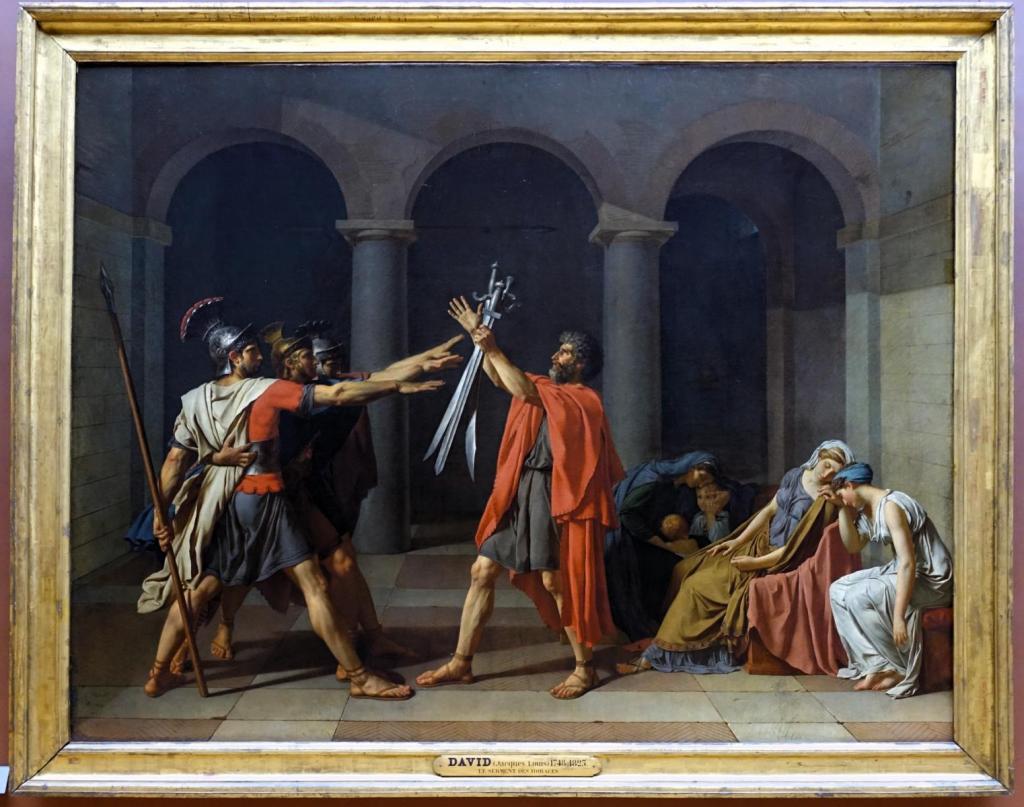 Paris: Louvre - J.-L. David, Der Schwur der Horatier (2025)