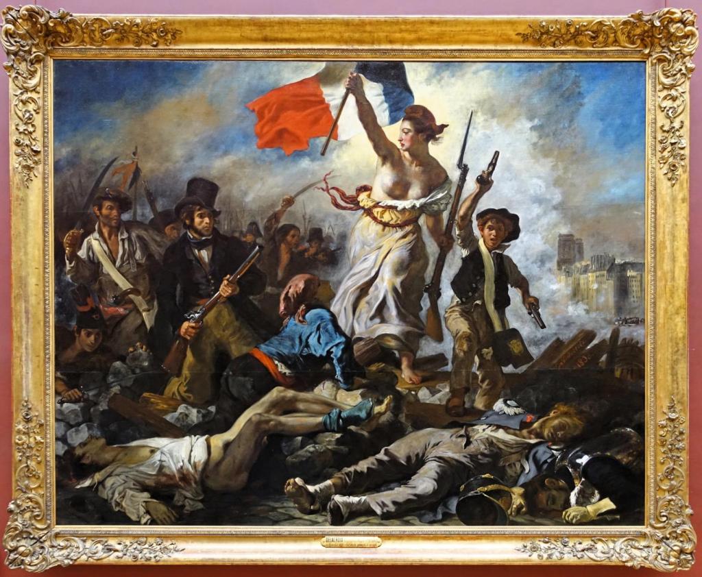 Paris: Louvre - E. Delacroix, Die Freiheit führt das Volk an (2025)