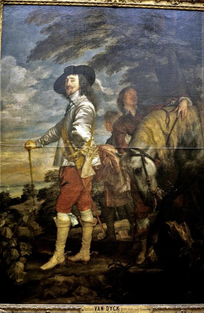 Paris: Louvre - A. van Dyck, Karl I. auf der Jagd (1997)