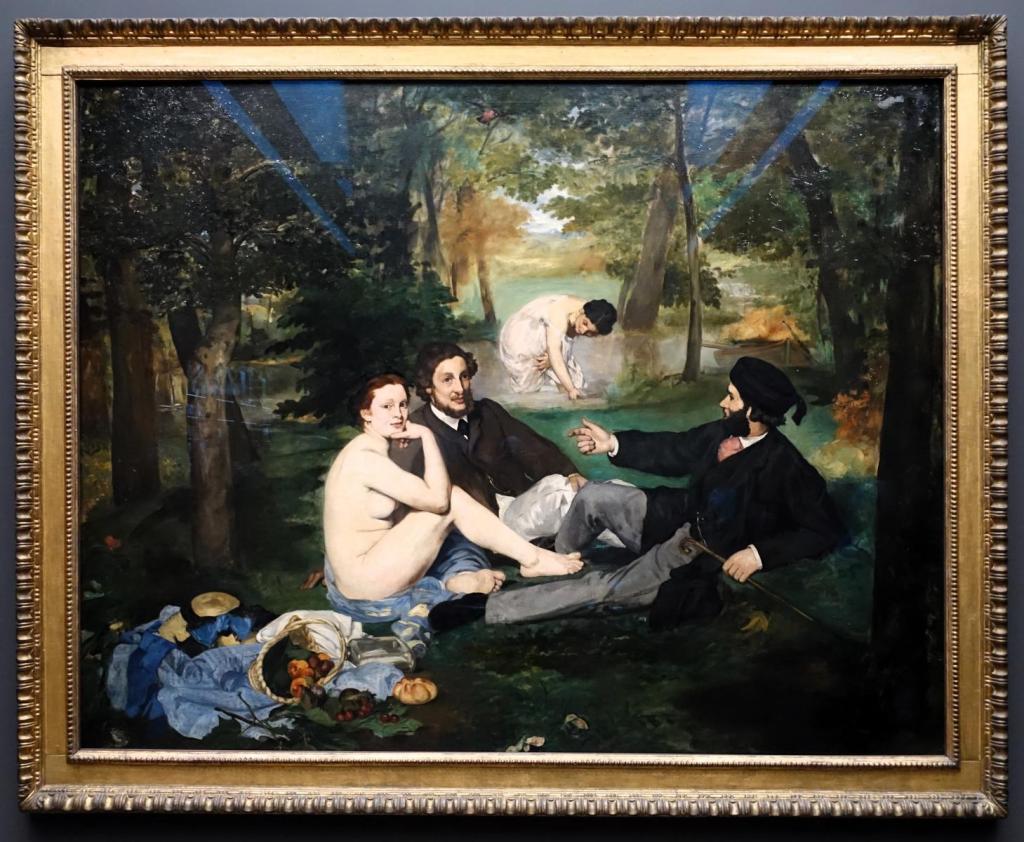 Paris: Orsay-Museum - E. Manet, Das Frühstück im Freien (2025)
