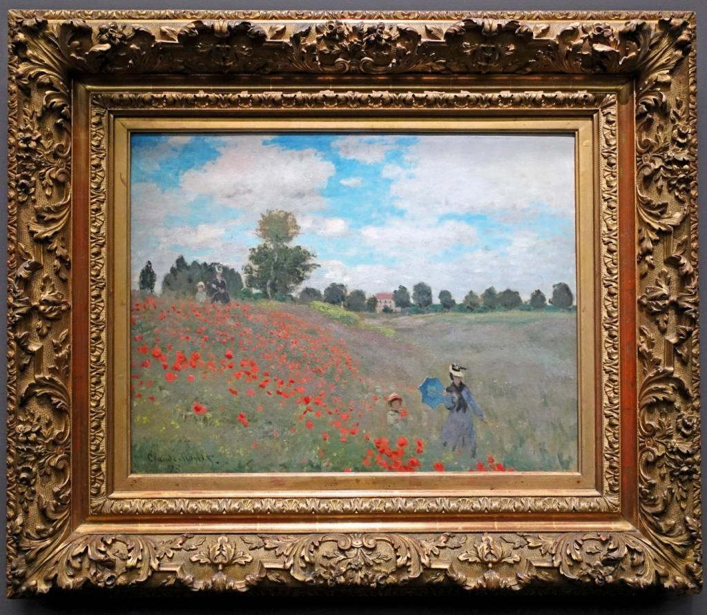 Paris: Orsay-Museum - Cl. Monet, Die Mohnblumen (2025)