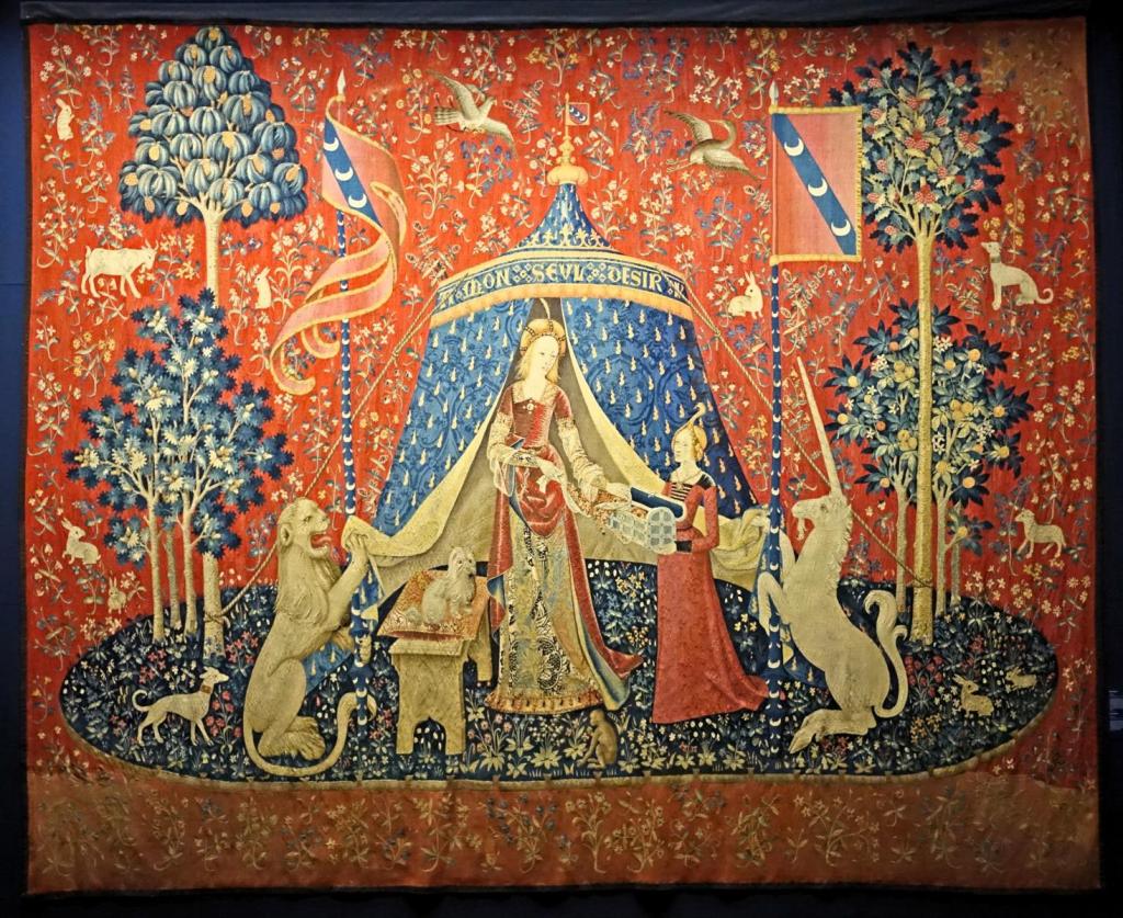 Paris: Cluny-Museum Wandteppich "Die Dame mit dem Einhorn" (2025)