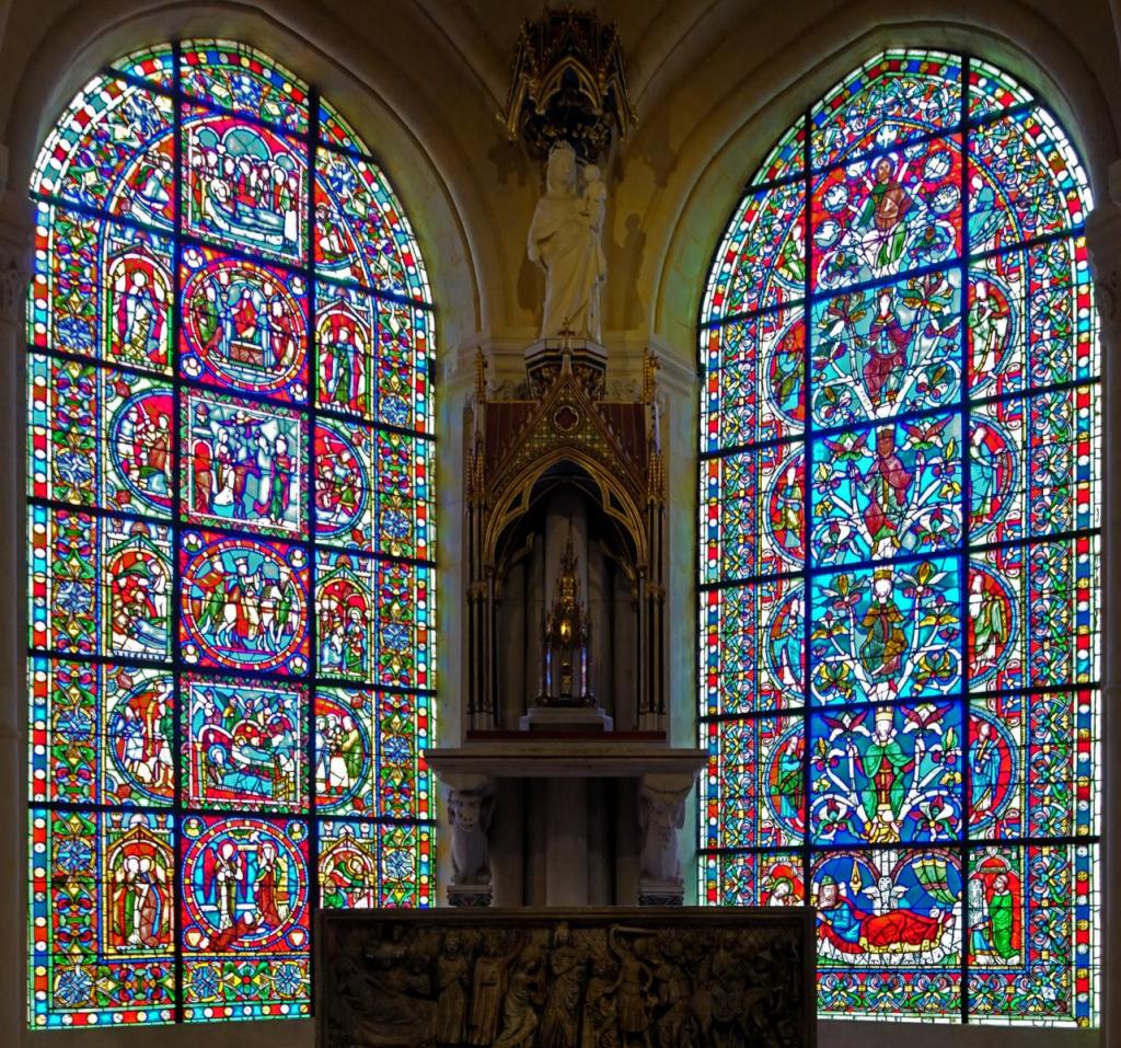 St-Denis: Abteikirche Chorfenster (2025)