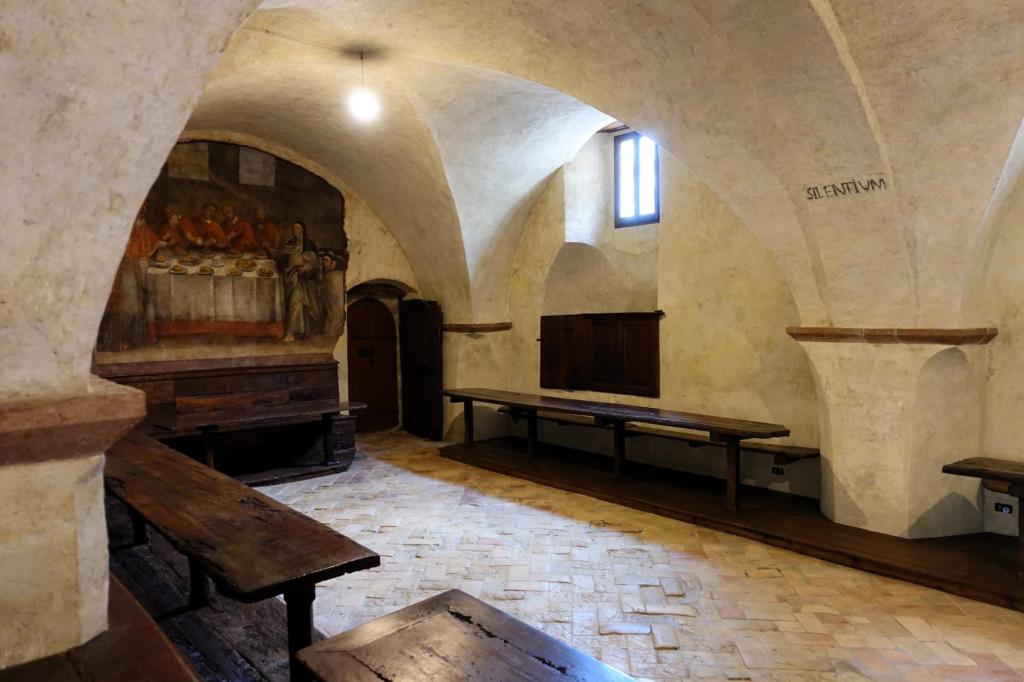 Assisi: Damiankirche [San Damiano] Refektorium (2025)