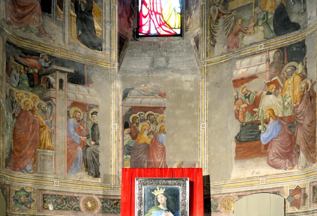 Gubbio: Franziskuskirche linke Chorkapelle (2025)