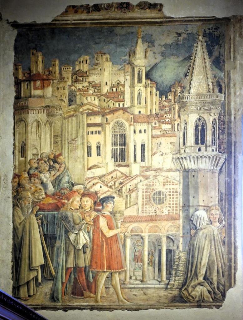 Perugia: Priorenpalast Kapelle der Prioren [Nationalgalerie], Ansicht Perugias von Benedetto Bonfigli (2025)